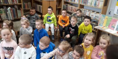 Wizyta przedszkolaków w bibliotece